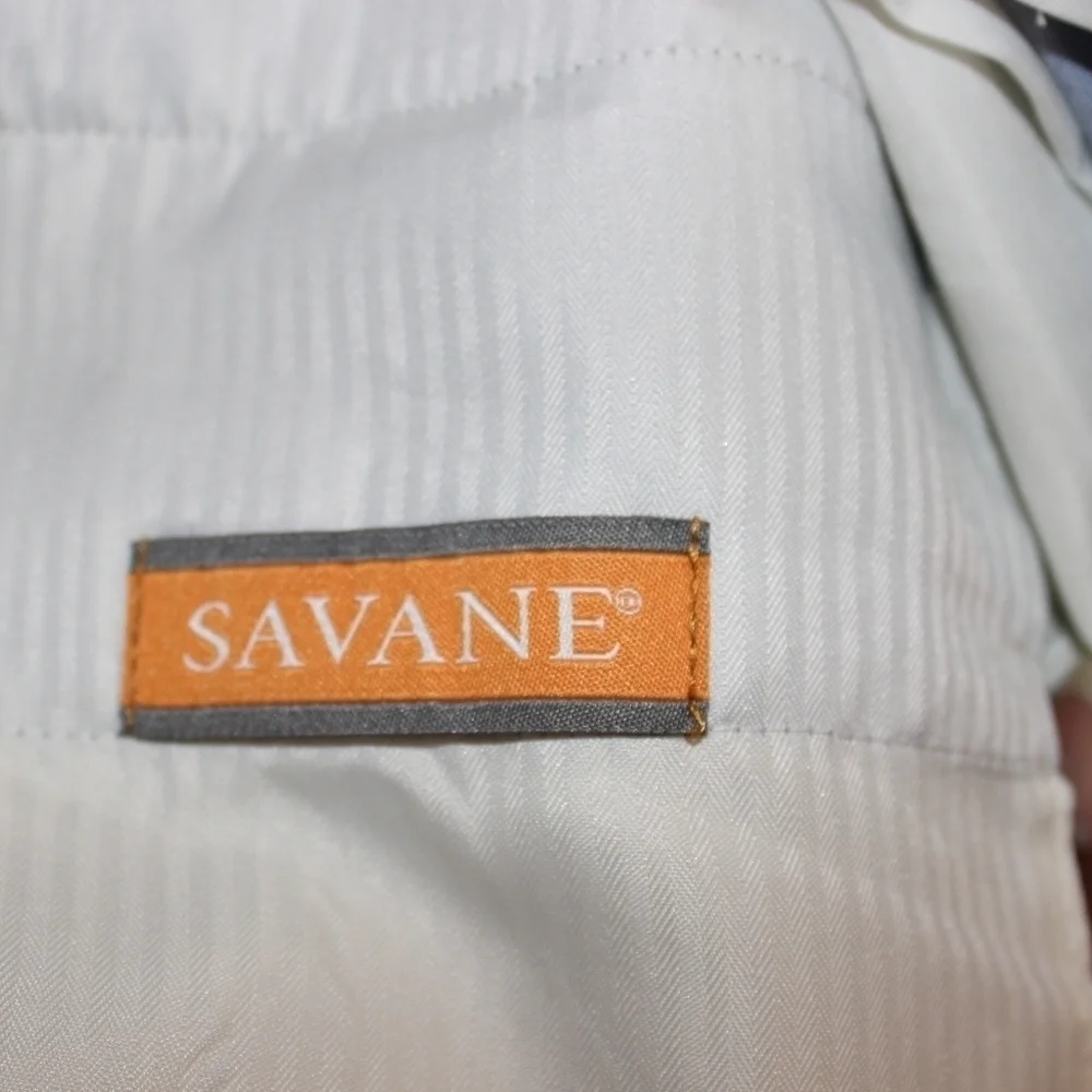 Savane Flat Front Prium Flex Gabardine Dress Pants